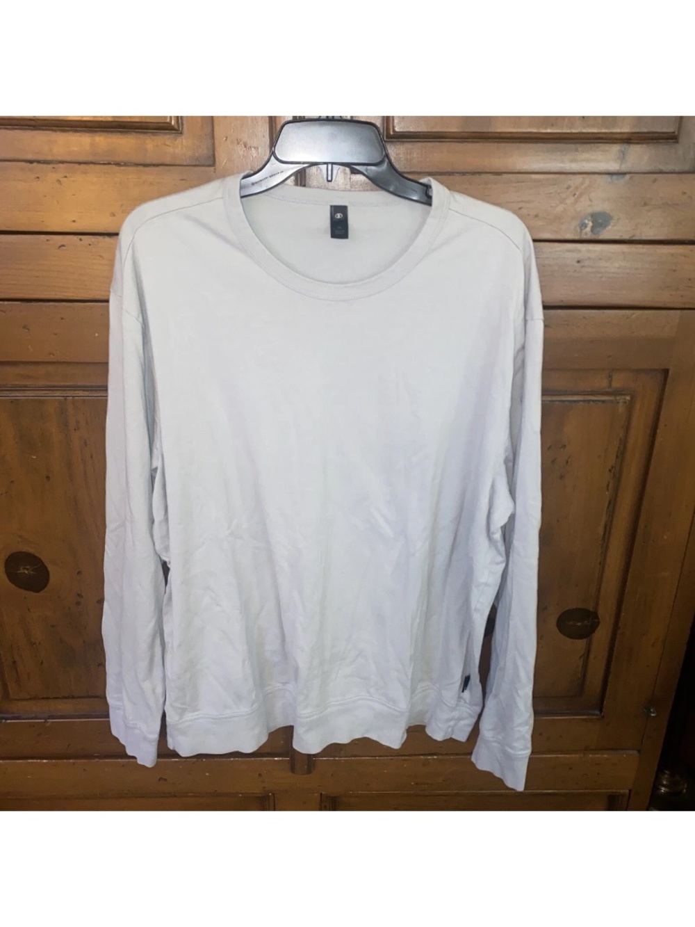 Men's Adriano Goldschmeid AG Knit Pullover Sweatshirt-Adult XL-Light Gray